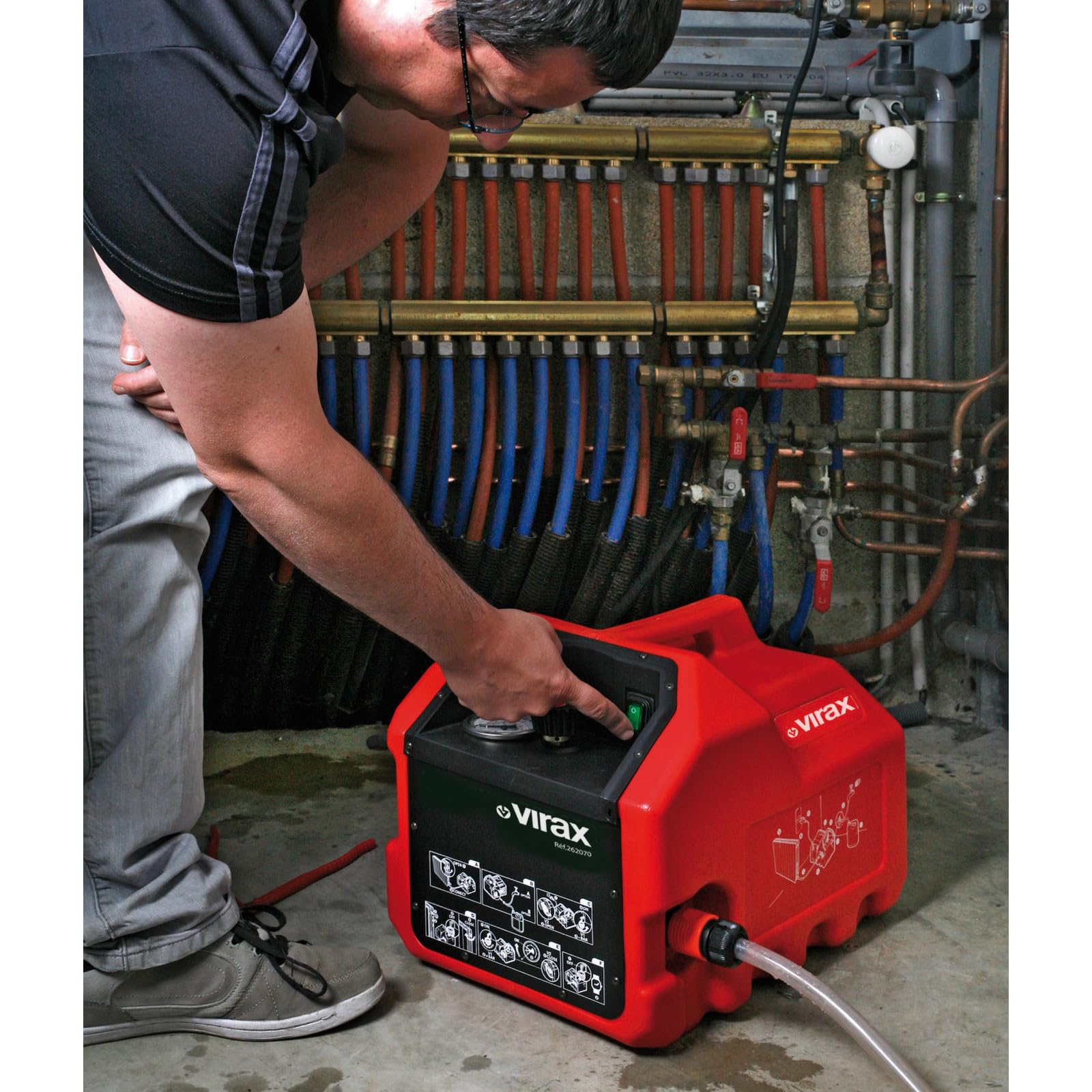 Virax Pompe d'épreuve électrique Virax 262070