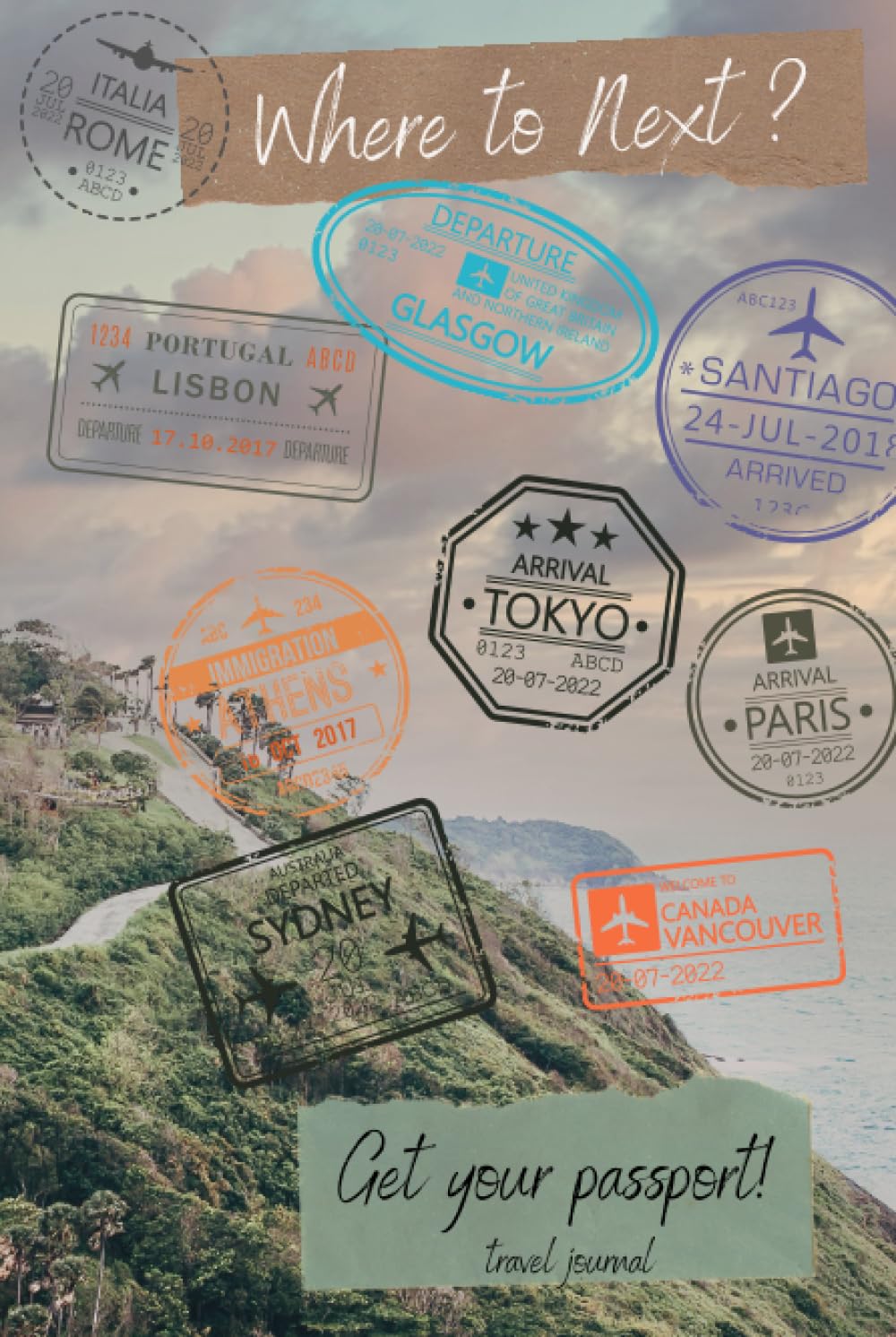 Independently published Where to Next? Travel Journal