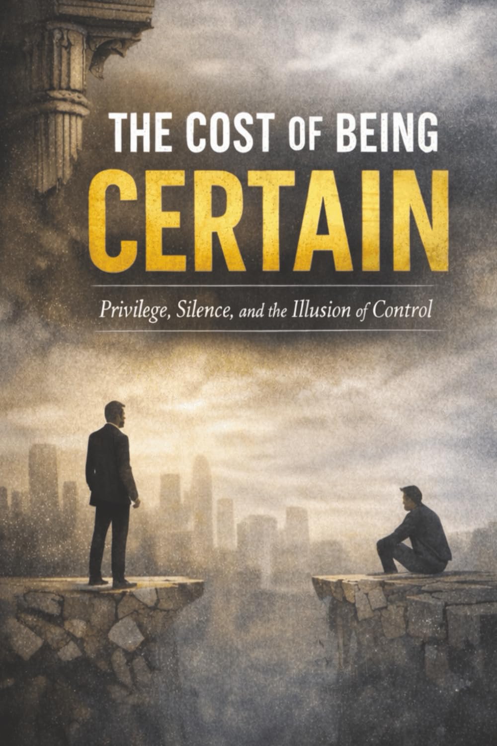 The Cost of Being Certain: Privilege, Silence, and the Illusion of Control| The Gift of Questioning Power, Silence, and Self| How Power and Fear Decide Who Gets Heard| 6x9 inches, 76 Pages