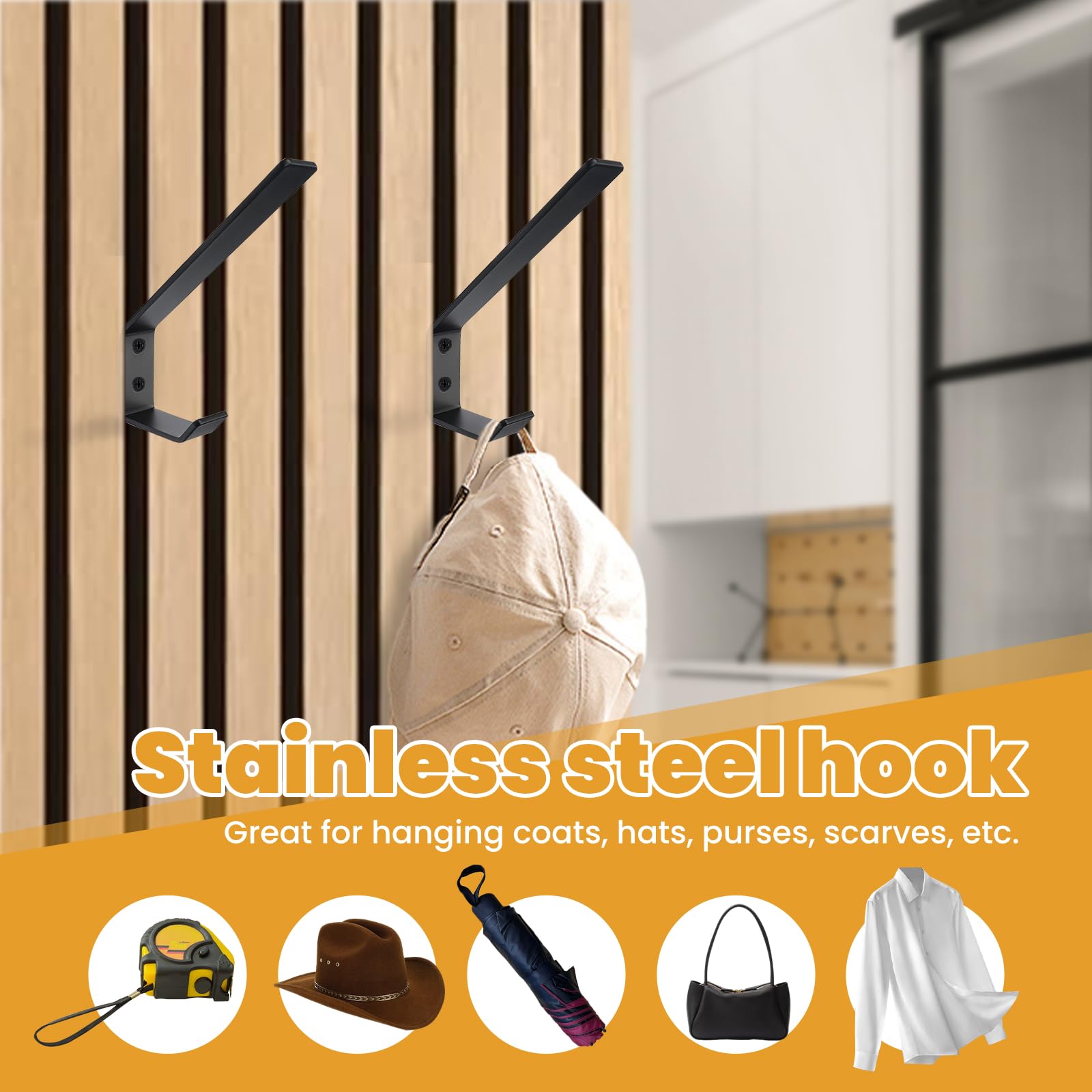 Wandorganizer Für Akustikpaneele - Mit Haken, Box & Regal - Metall Aufbewahrungssystem