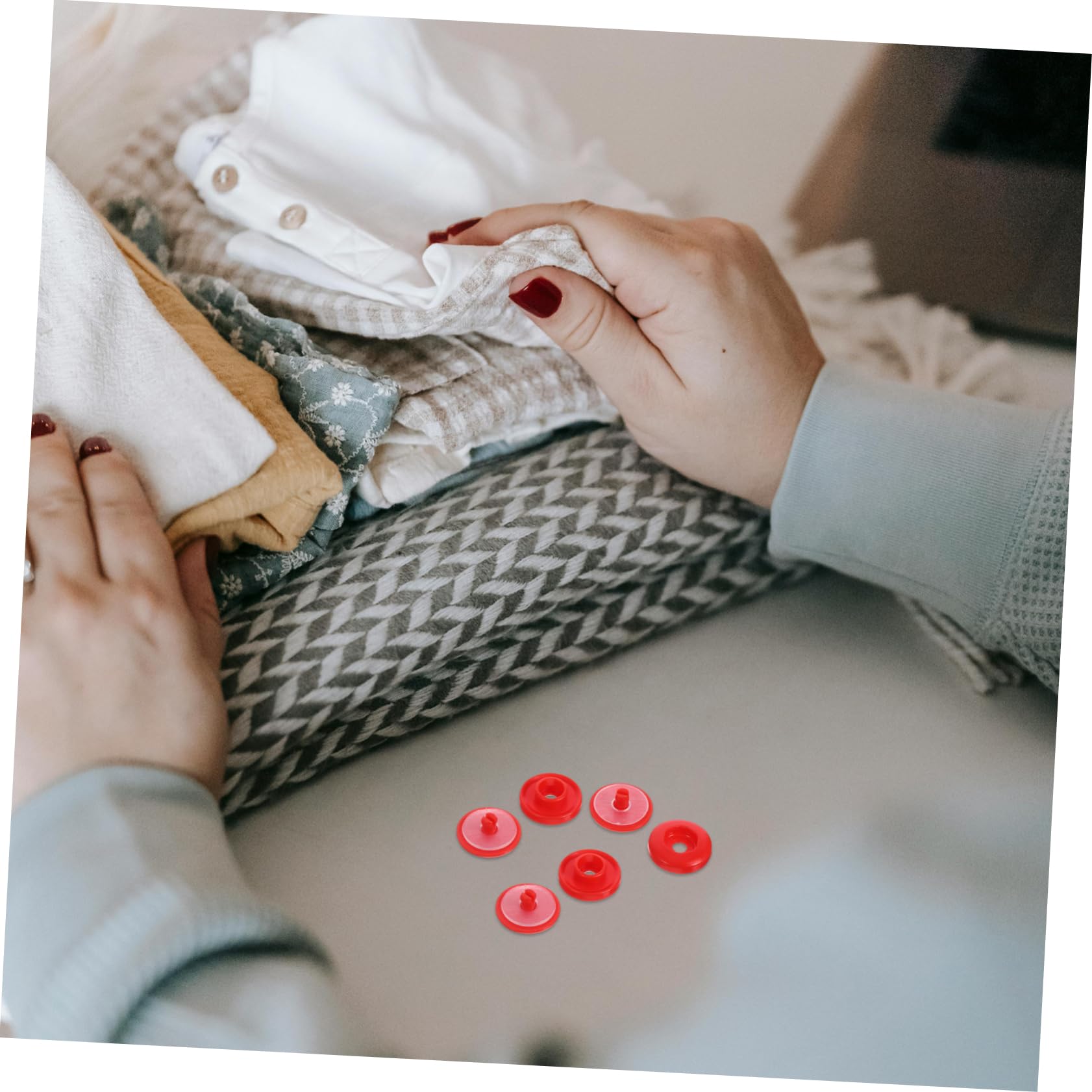 SHINEOFI 400sätze Nähfreie Kunststoff Druckknöpfe Für Bastelarbeiten Und Langlebig Für Babykleidung Verschiedene Kleidungsstile Einfache Installation Und Verwendung