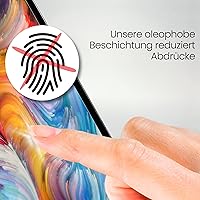 Vista 6 de atFoliX Película protectora de vidrio de plástico compatible con el protector de vidrio Chuwi UBook XPro, protector de pantalla de vidrio híbrido 9H