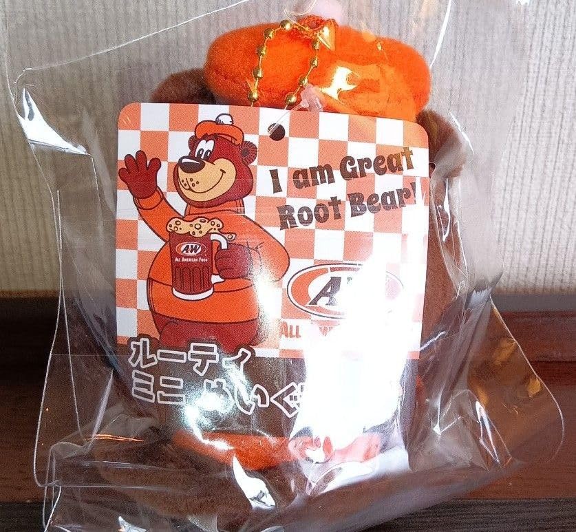 A&W エンダー グレートルートベア ルーティ 貯金箱　4体セット+ぬいぐるみ A&W グレートルートベア ルーティー ぬいぐるみ エンダー 人形
