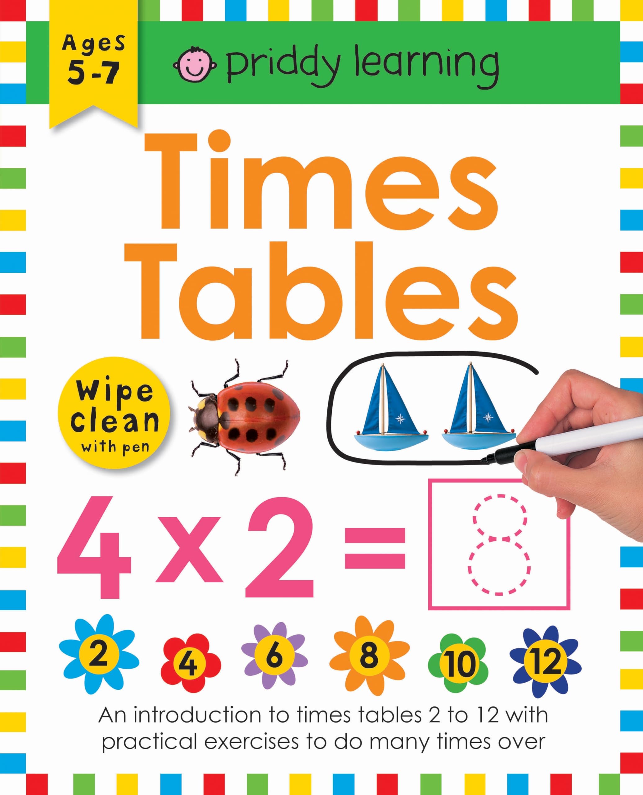 Roger Priddy Times Tables Book for Ages 5-7