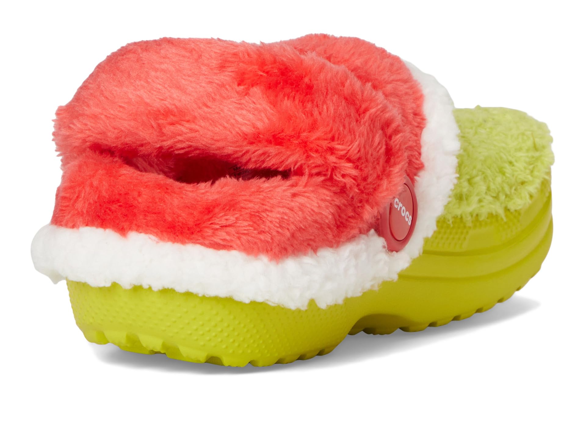 Crocs The Grinch Classic Lined Clog T, Zuecos Unisex niños