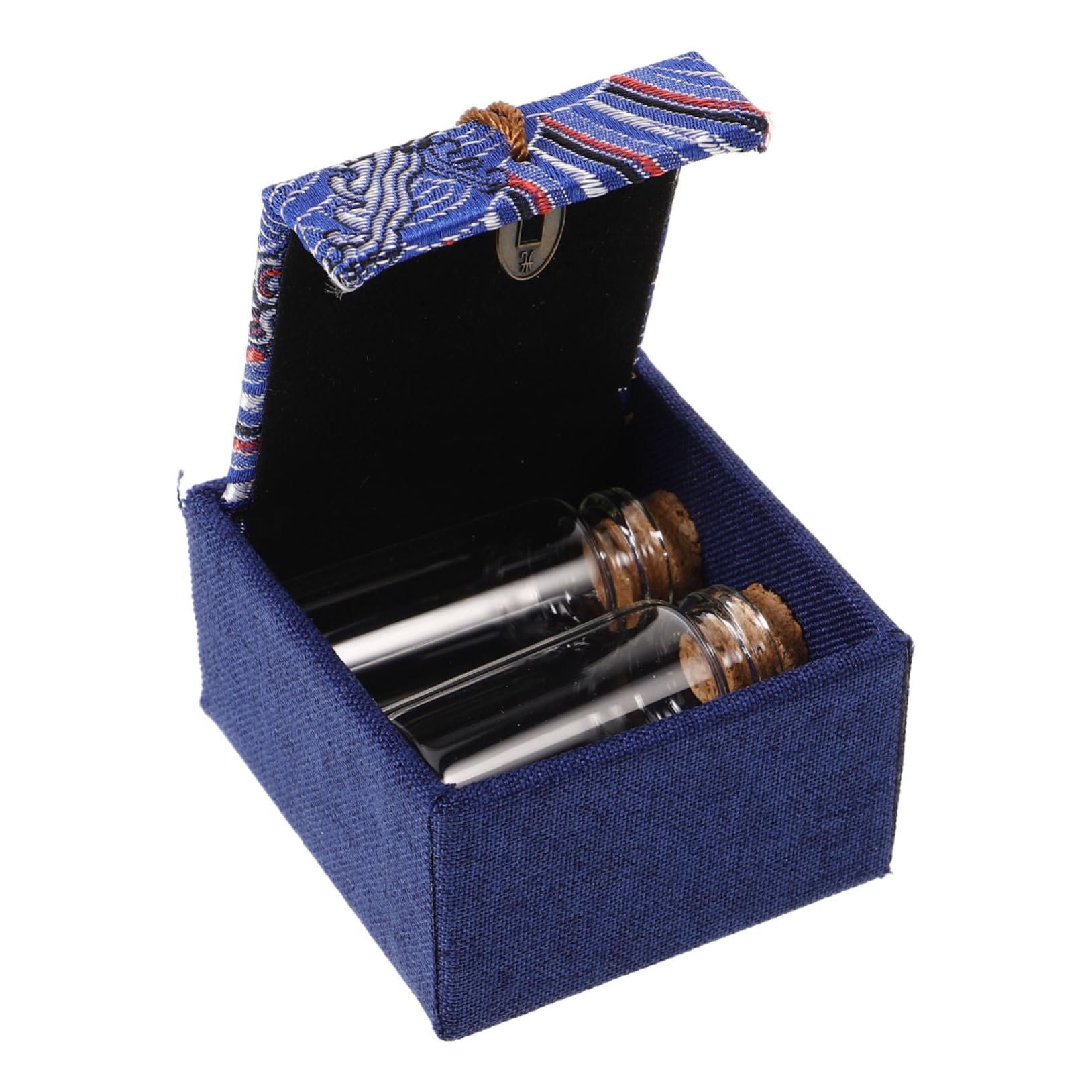 GOOHOCHY 1Sets Umbilical Cord Keepsake Box for First Haircut Milk Teeth Fetal Hair Preservation Safe Storage Bottle with Containers DIY Collection Box for Memorable Moments