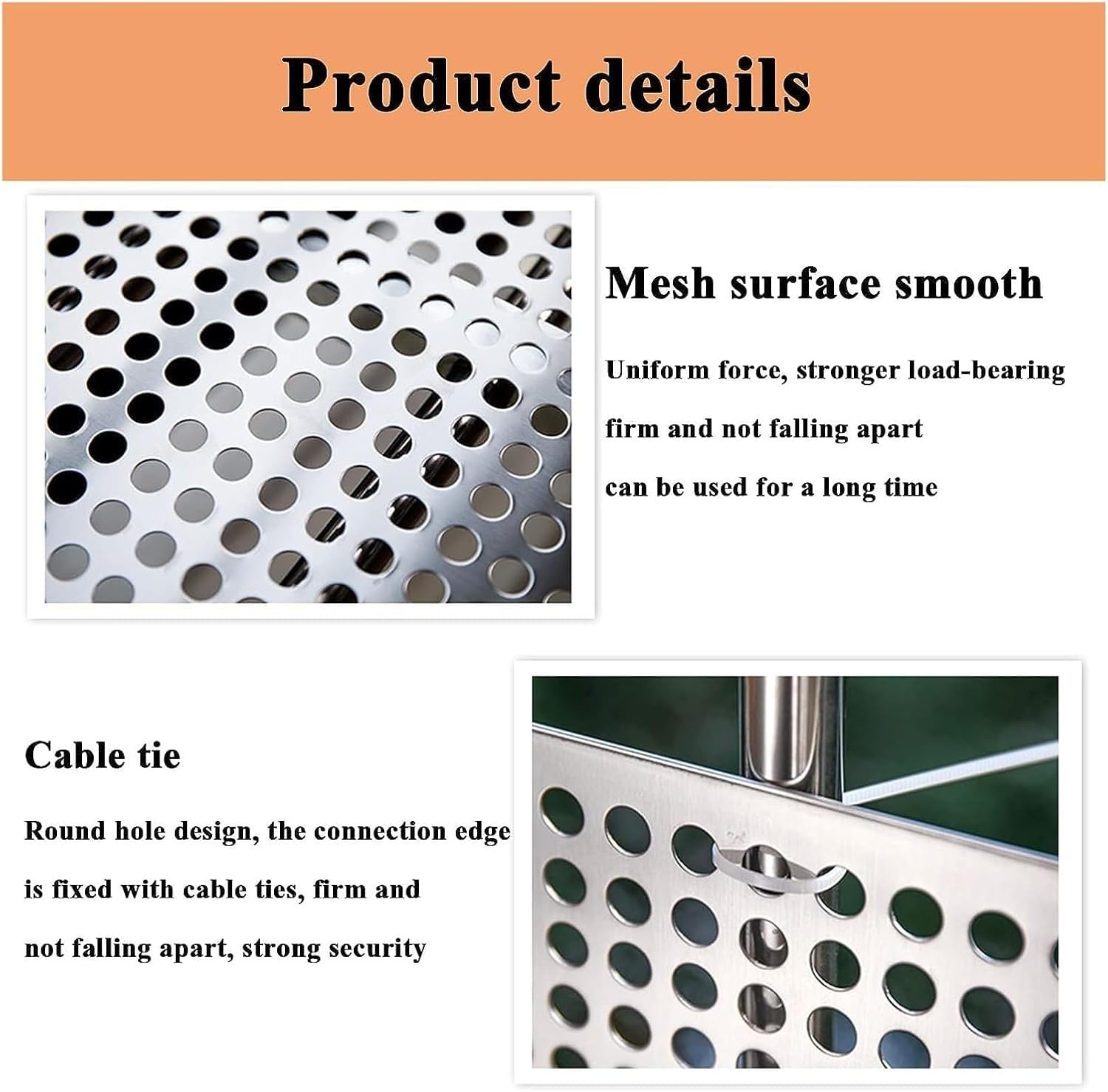 Generisch Lochblech aus Edelstahl 304, 0,8 mm Dicke Metallplatte, Robustes Drahtgitter (45 x 100 cm) für Industrie, Heimwerker und Haushalt – korrosionsbeständig, vielseitiges Design