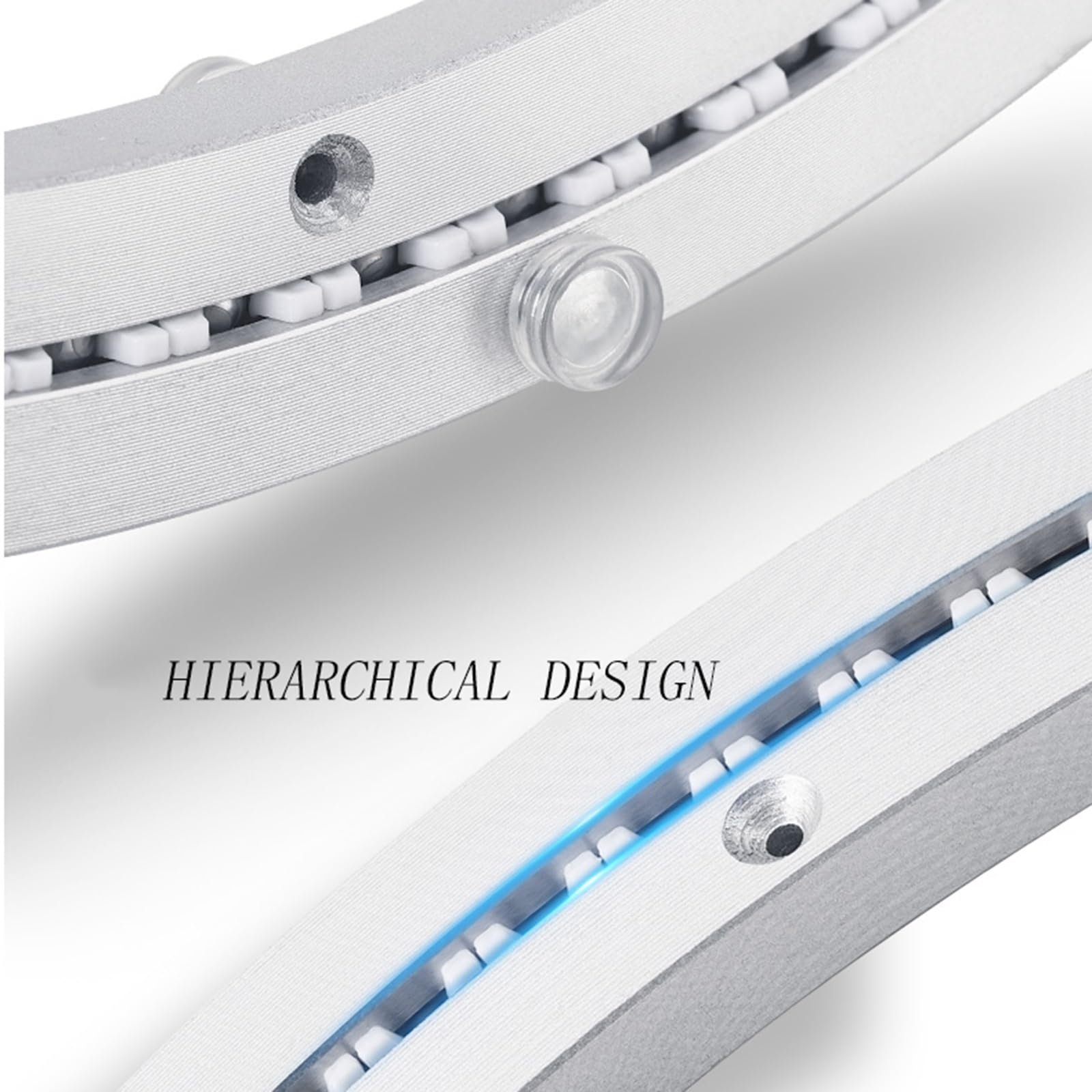Schwerlast-Drehteller aus Metall mit Rutschfester Oberfläche, 50-68-80 cm, aus Aluminiumlegierung.(800mm (32 inches))