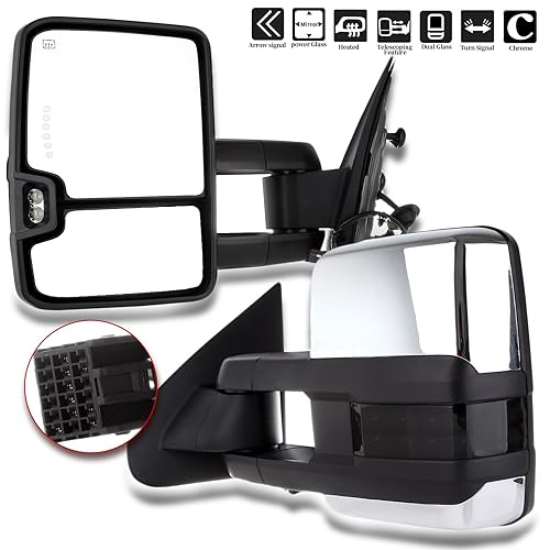 2016 Chevy Silverado Hd Mirrors Amazon Com