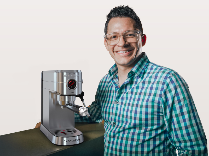 Amazon.com: CASABREWS 5418 PRO Espresso Machine 20 Bar, Upgraded