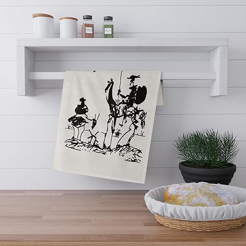 Miniatura 1 de Pablo - Juego de paños de cocina Pablo de 18 x 30 pulgadas, juego de paños de cocina para hornear y paños de cocina Quijote, toalla útil para