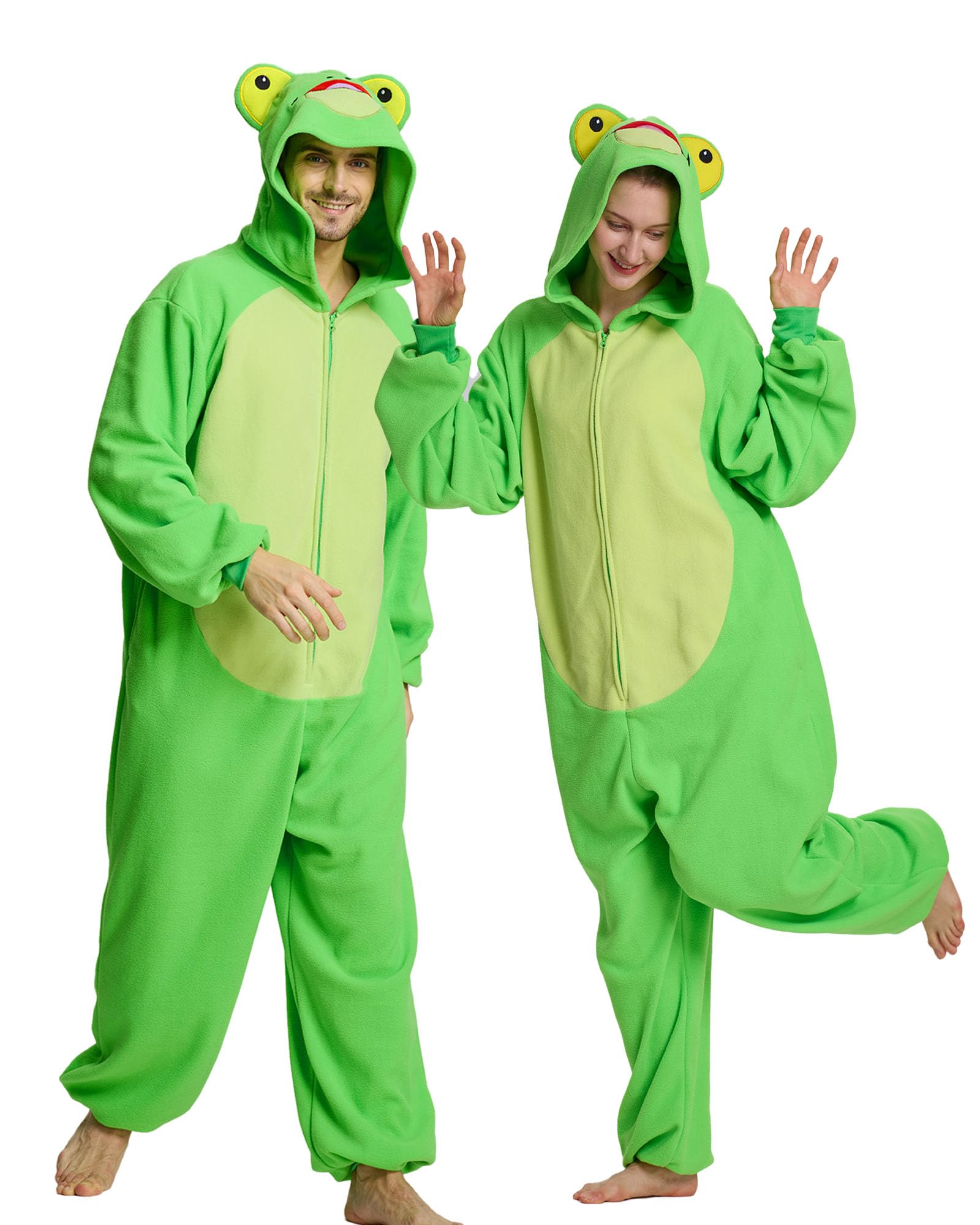 Unisex Adult Onesie Pajamas Animal Cosplay Halloween Costume One Piece Plush Sleepwear Homewear