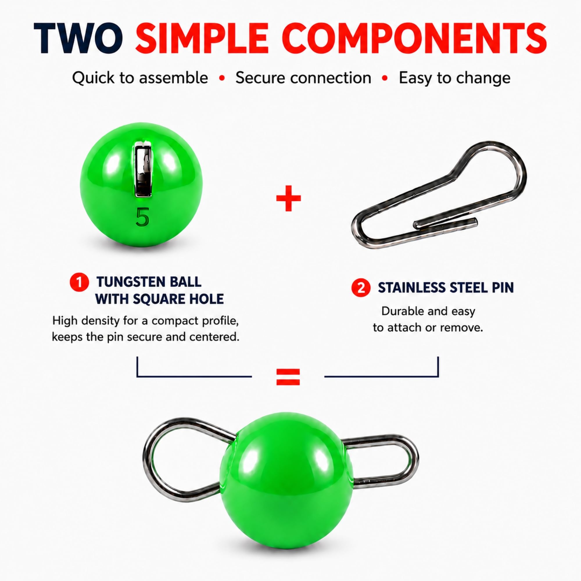 Amazon.com: MUUNN Tungsten Cheburashka Weights, 5 Pack, Free
