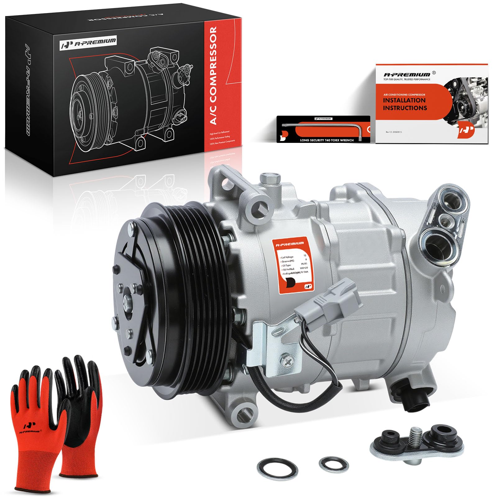 Photo 1 of A-Premium Air Conditioner AC Compressor with Clutch