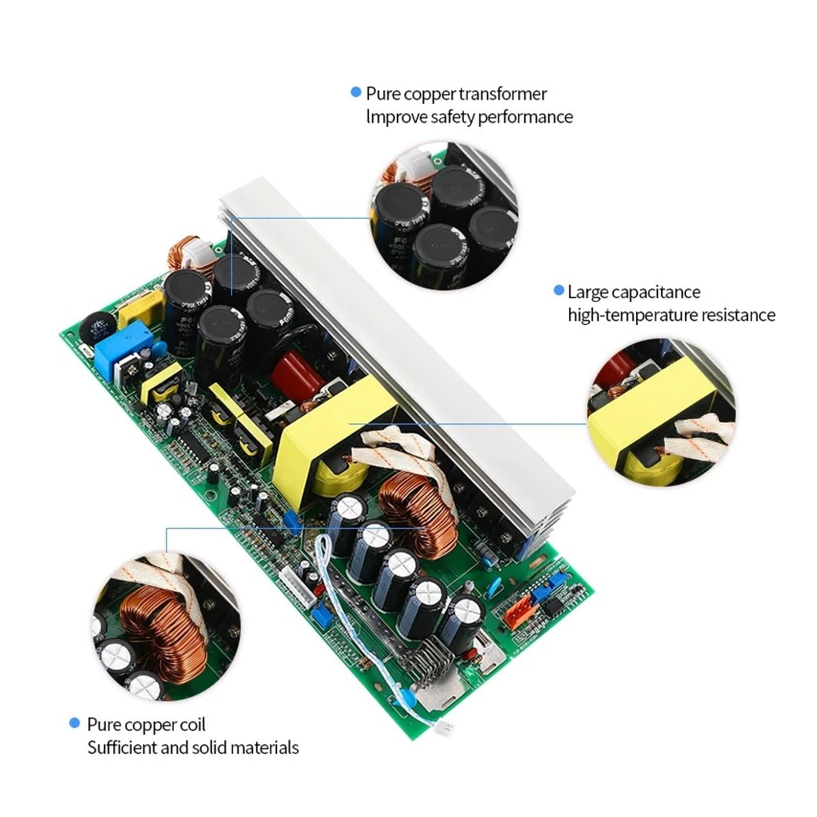 Regulowany zasilacz impulsowy o mocy 2000 W DC, od 0 do 15 V do 400 V
