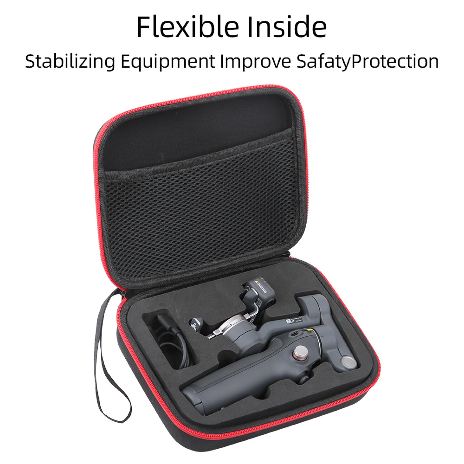 Osmo Mobile 8 etui, przenośna torba do przechowywania akcesoriów do stabilizatora DJI OM 8, Czarny, Etui Osmo Mobile 8