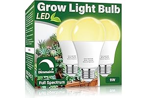 9W A19 Full Spectrum Plant Grow Light Bulb