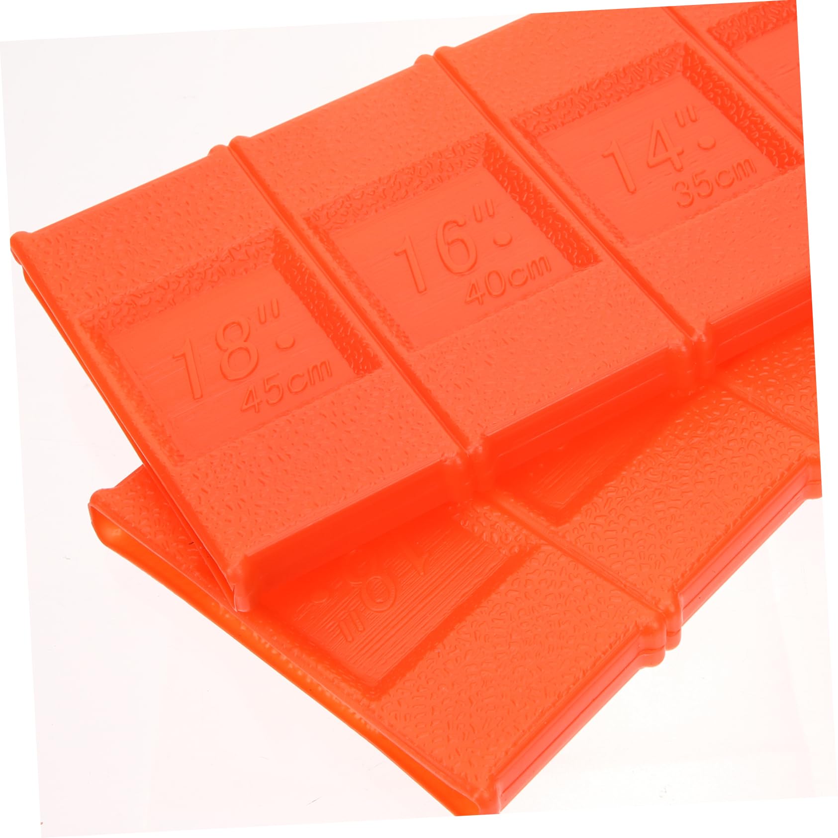 Copertura Protettiva per Guide della Motosega Accessorio per Proteggere la Motosega 8 Pezzi Facile da Usare in Plastica Rosso in Giardino