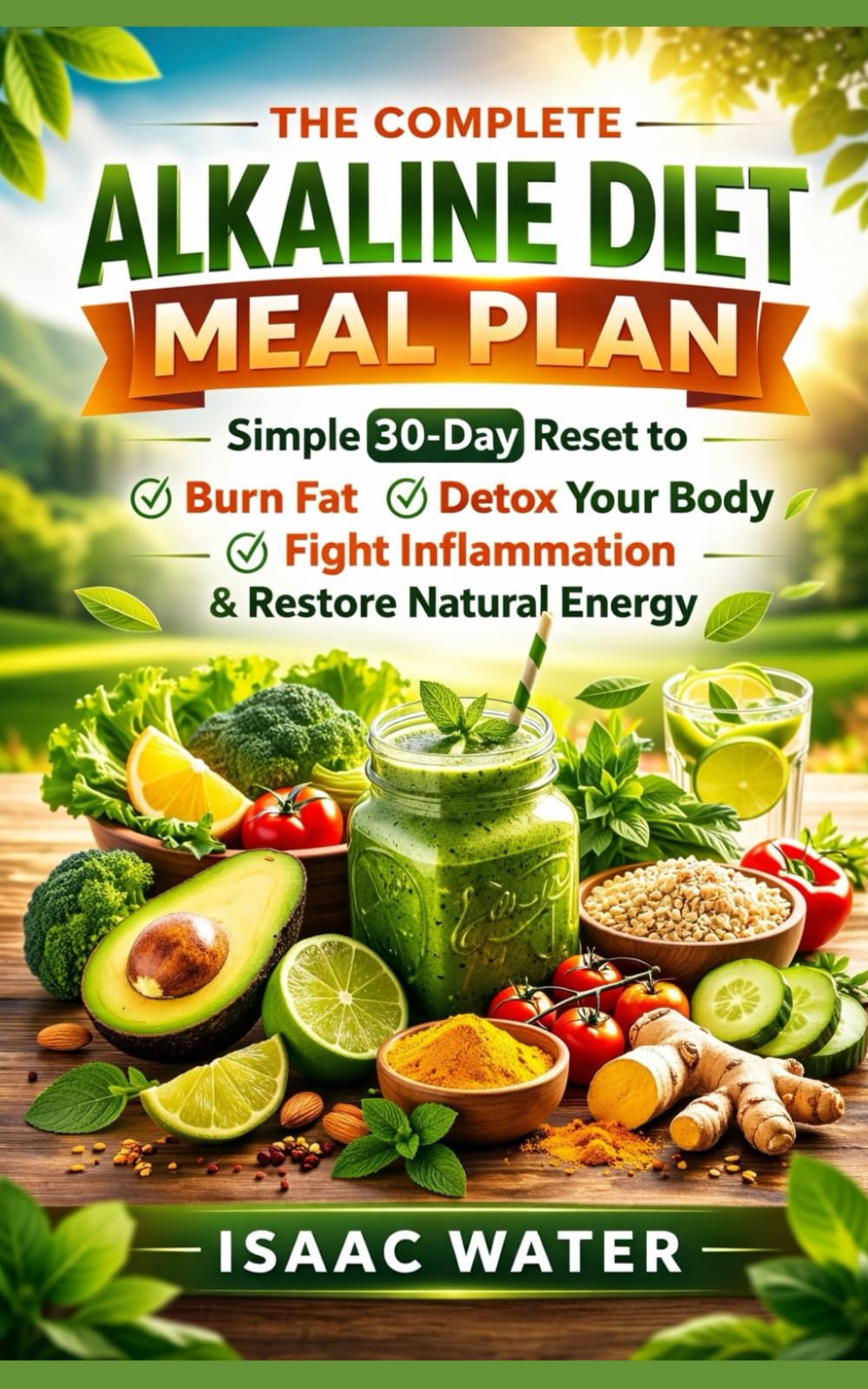The Complete Alkaline Diet Meal Plan: Simple 30-Day Reset to Burn Fat, Detox Your Body, Fight Inflammation, & Restore Energy Naturally: 2 (Alkaline Diet Series)