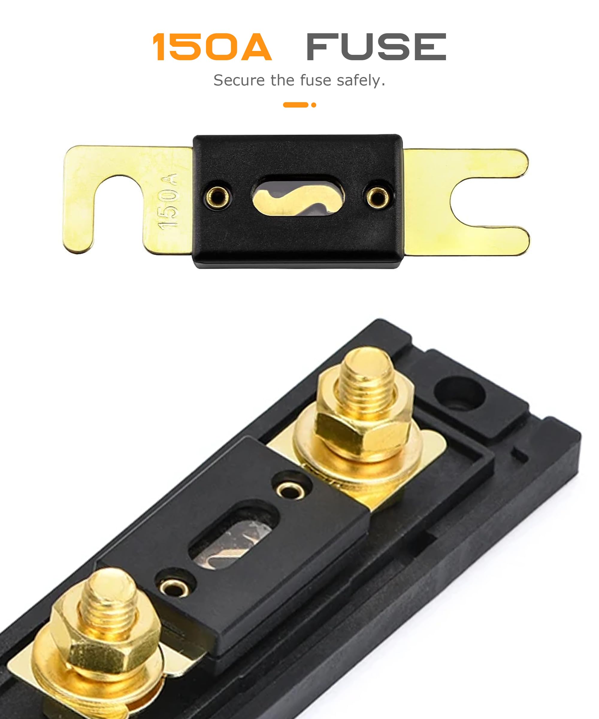 Boîtier Fusible Voiture 12V Étanche 6 Circuits - Porte Fusible Avec Fusibles Inclus Pour Voiture Camion Camping-Car