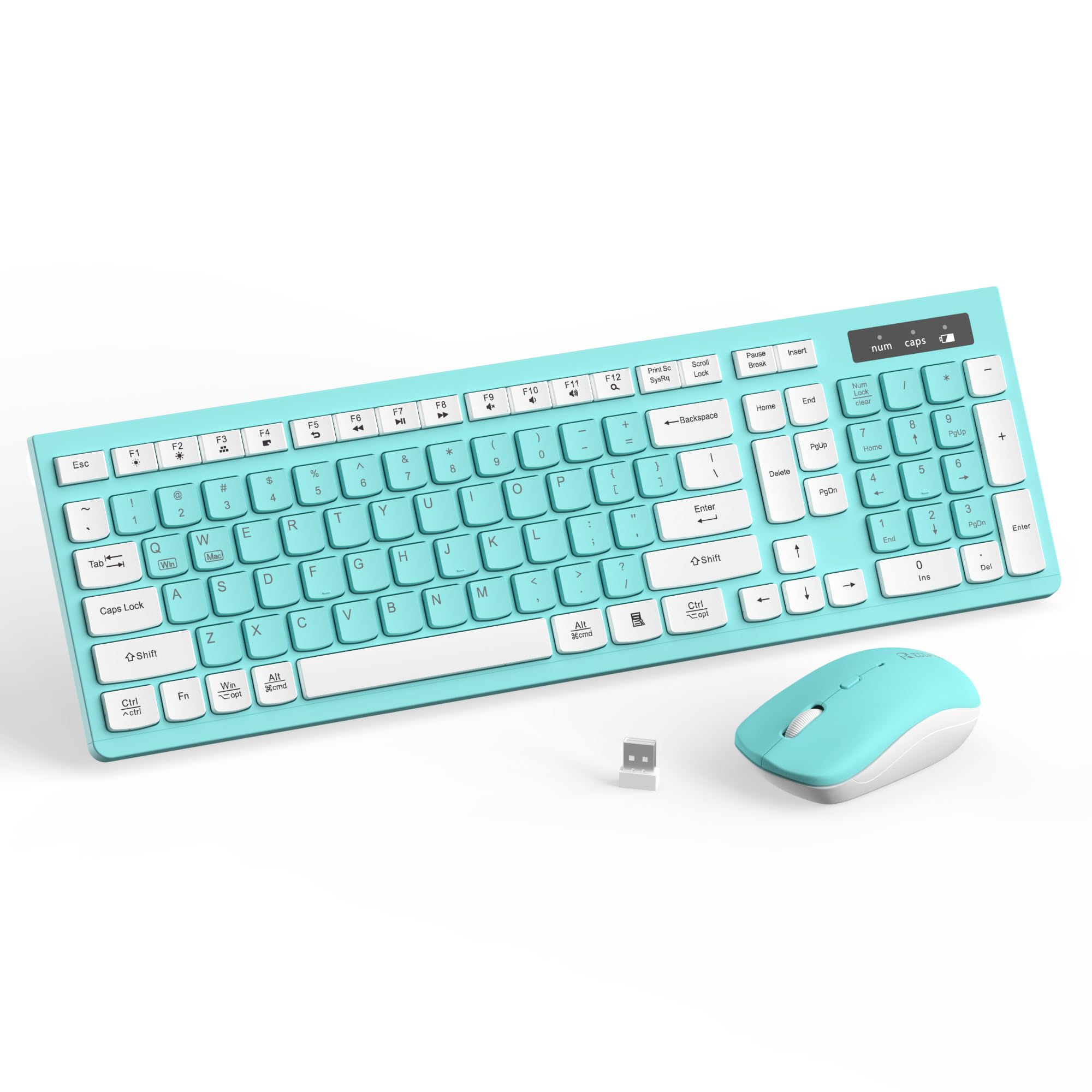Amazon.com: Wireless Keyboard and Mouse Combo Silent for Office