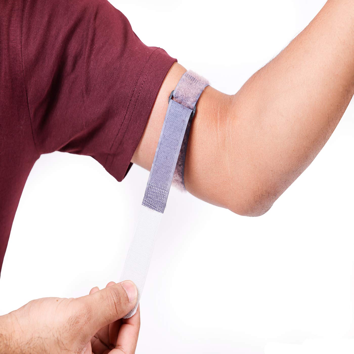 Welar Adjustable Nylon Hook and Loop Tourniquet Strap, Pack of 2 (25mm Width)