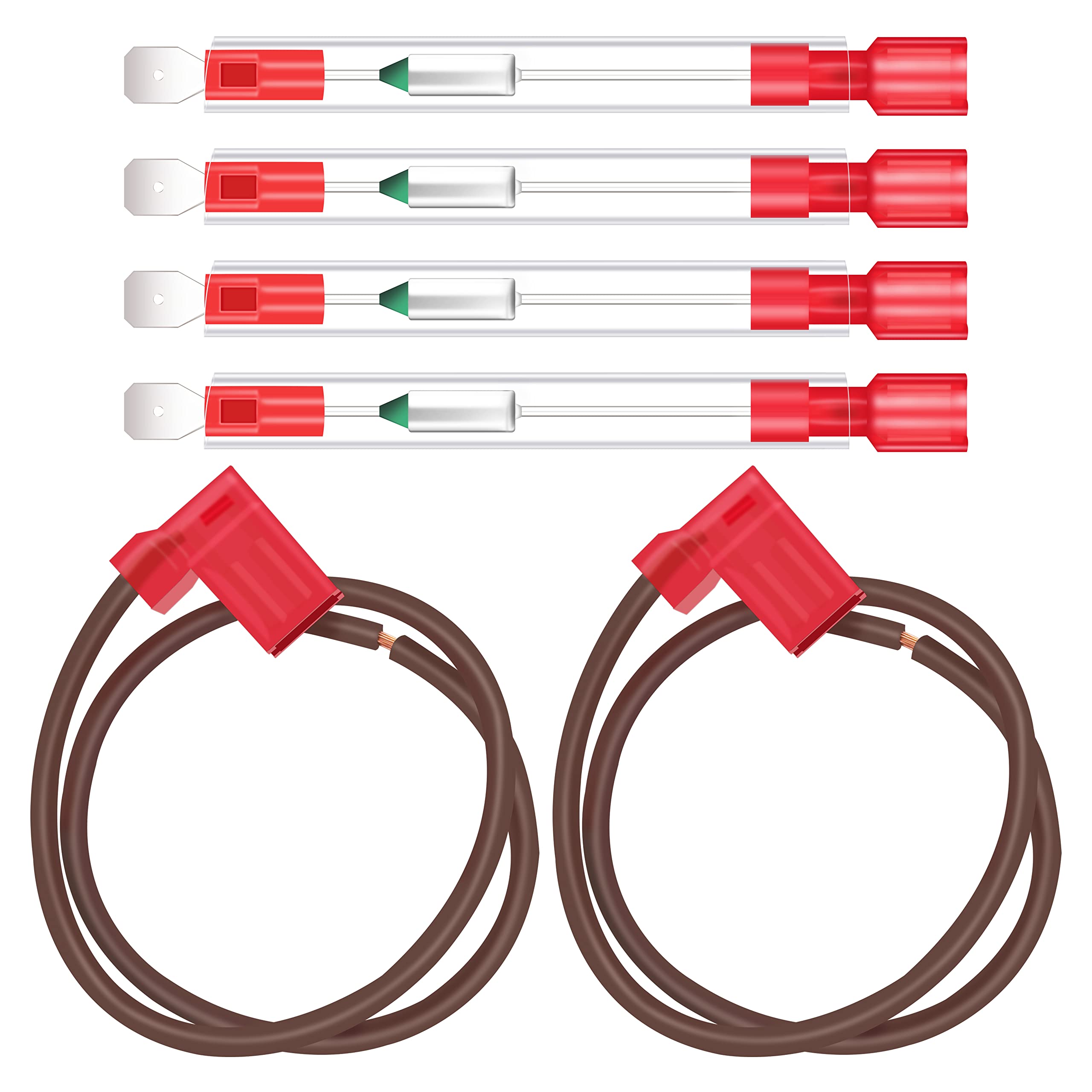 RV Water Heater Thermal Cut Off Switch Kit Replace for Atwood 93866 Work for The Electronic Water Heater Models # GCH6-4E GCH6-6E G6A-7E G6A-8E GC6AA-9E GCH10A-2E G610-3E GH610-3E XT Series 2PCS