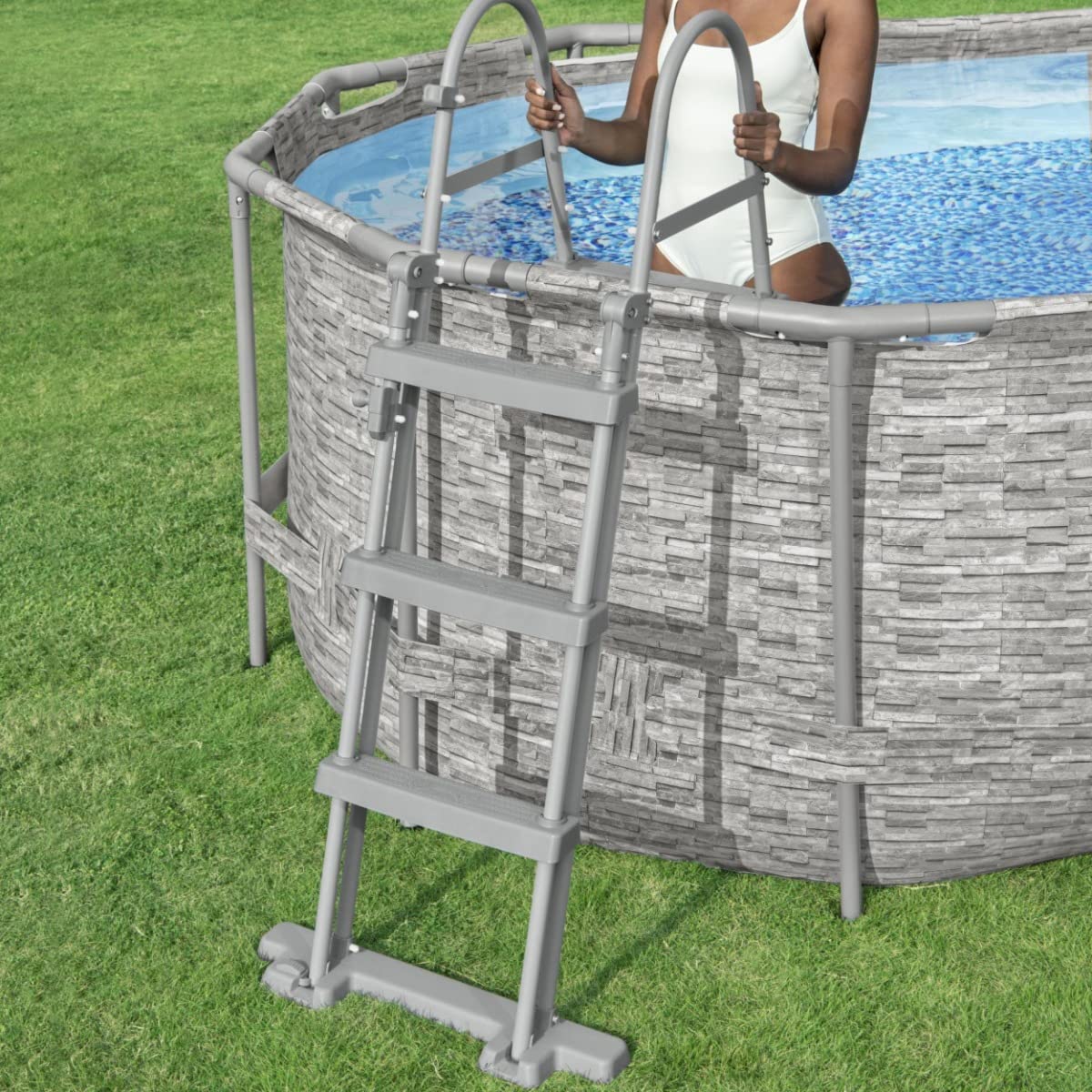 Bestway Flowclear™ 42"/1.07m Safety Pool Ladder