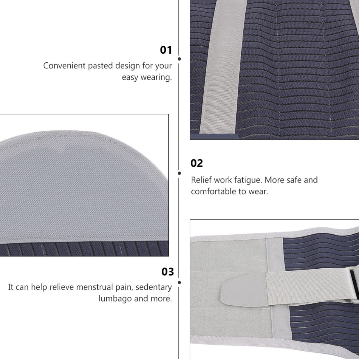 Ipetboom Heated Lumbar Support for Relief Lumbar Breathable Design for Comfort for Sedentary Lumbago and Menstrual