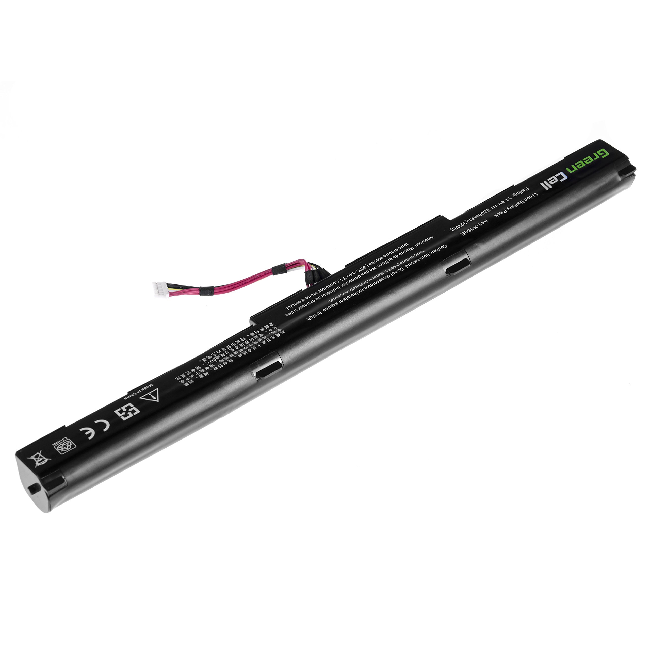 Green Cell Batterie ASUS A41-X550E pour ASUS R510 R510D R510DP X550D X550DP R752L R752LB R752LAV F550D F750L F751L R751J R751JA R751JB R751JK R751L R751LN R752LJC X450JF X450JN X750J X751L