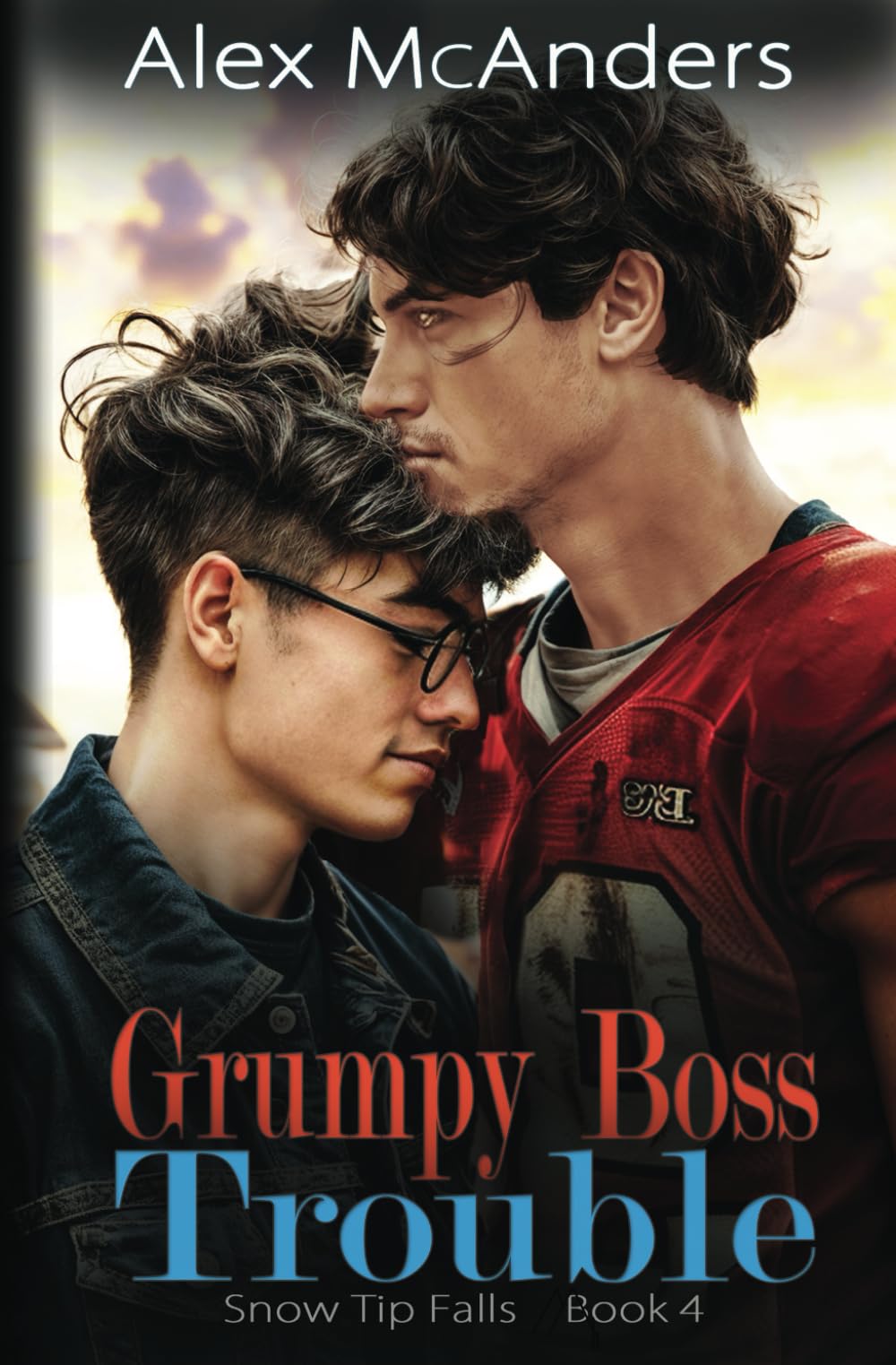 Grumpy Boss Trouble: A Grumpy/Sunshine MM Sports Romance: 4 (Snow Tip Falls)