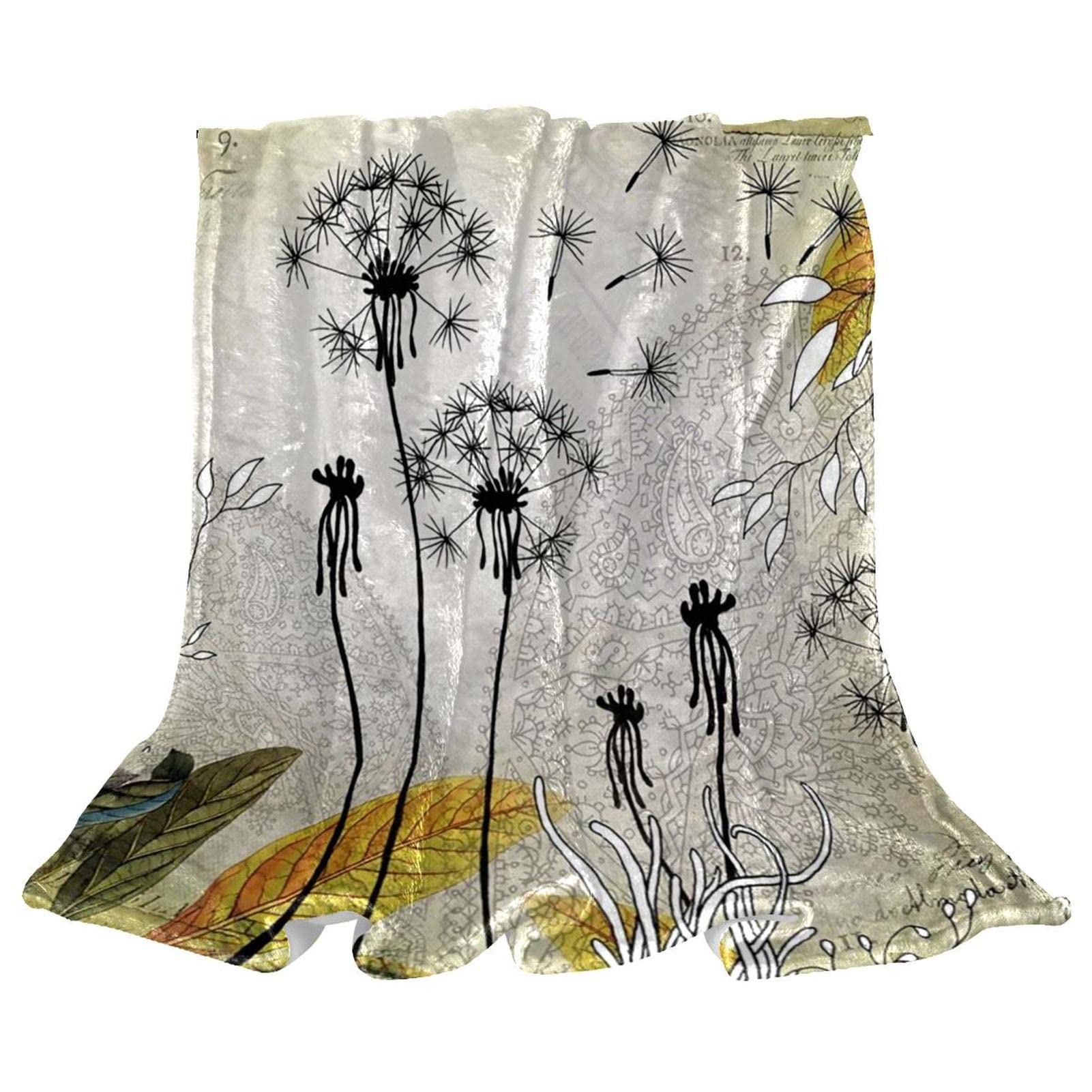 Couverture polaire delion paisley pour cocooner au chaud en hiver