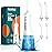 Nicefeel Water Dental Flosser Teeth Pick - Fast Charge Cordless Teeth Cleaner, 3 Modes Portable Oral Irrigator, IPX7 Waterproof Electric Water Dental Flosser for Tonsil Stone, 300ML Tank