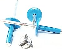 Vista 5 de Revestimientos Pop Explosivos Negros de 3/16 Pulgadas, Mandril de Aluminio de Cabeza Grande de Tres Pliegues, Rango de Agarre de.040 -.354, de Edge