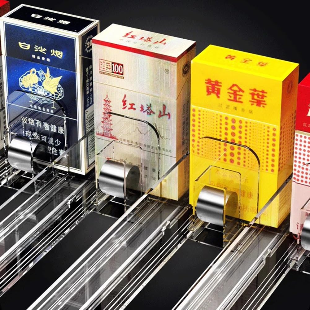 spring loaded cigarette case Amazon.com: Rygcrud Cigarettes Organiser Holder