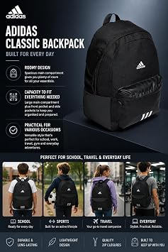 adidas Classic Backpack, Black