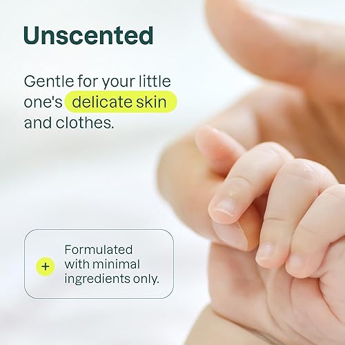 Miniatura 4 de ATTITUDE Suavizante de tela natural para bebé hipoalergénico libre de tinte y enzimas sin fragancia 338 onzas líquidas 40 cargas