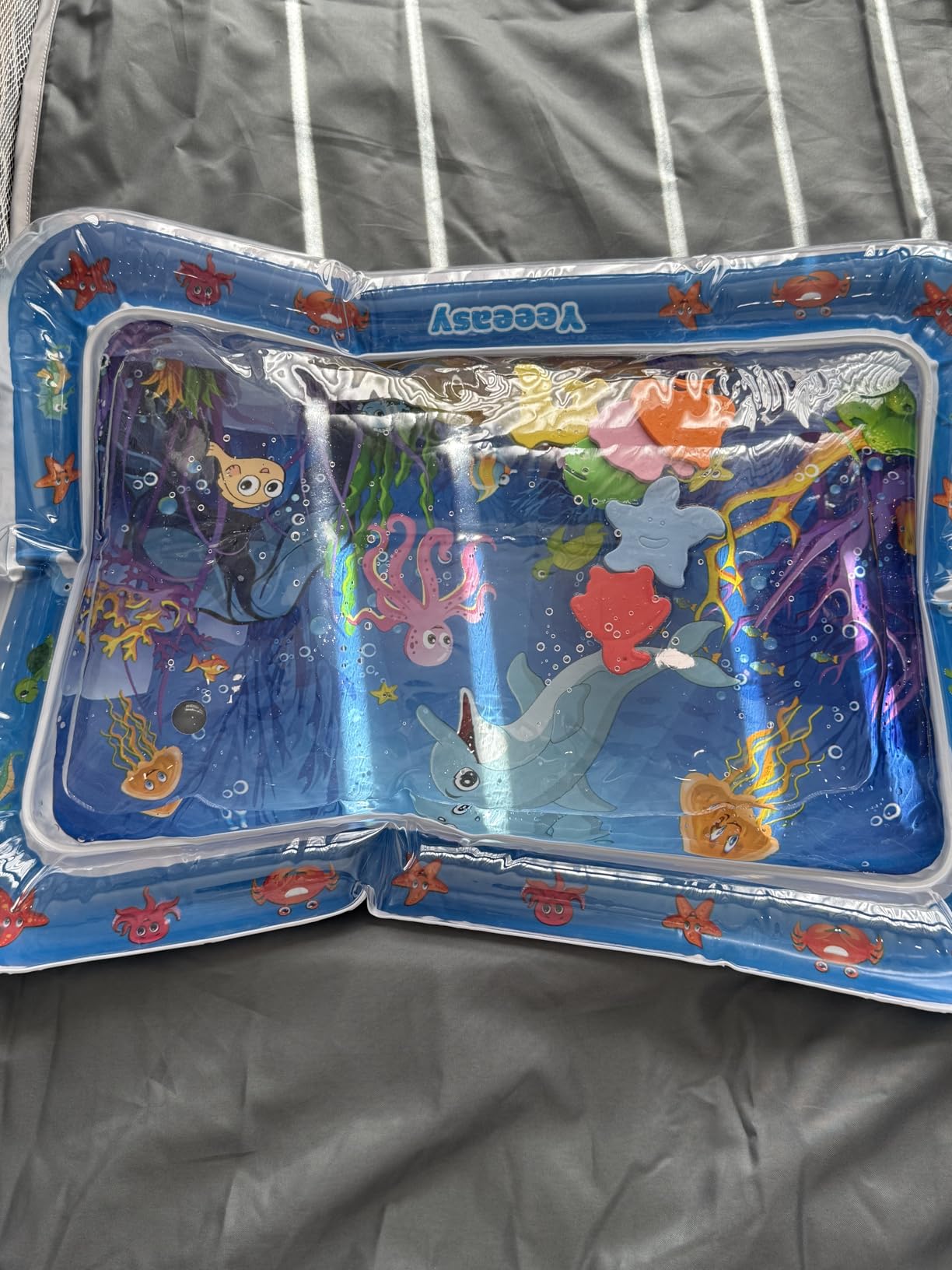 Inflatable Tummy Time Water Mat. My opinion