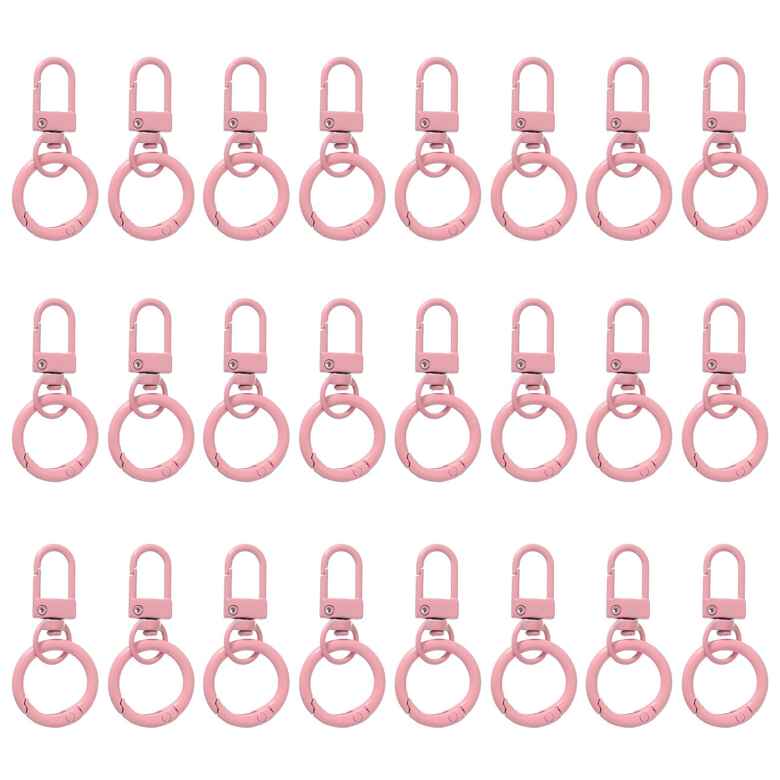 Mousquetons à ressort pour réparer les fermoirs cassés de sacs et porte-clés créatifs