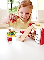 Vista 2 de Muebles de madera para habitación de casa de muñecas con accesorios de Hape