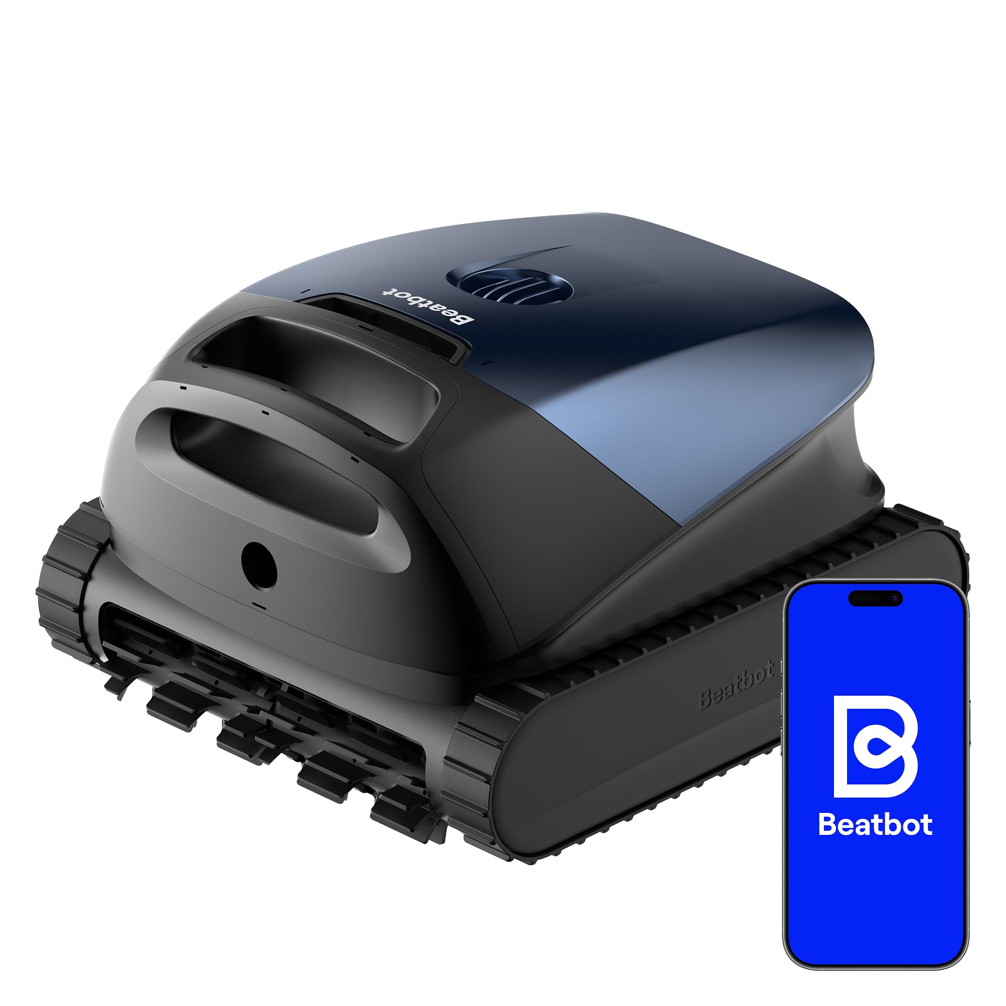 Beatbot (2026 Neu) Sora 10 Poolroboter Boden und Wand, Reinigt Wasserlinie & Plattformen, 25700 LPH Saugleistung, smartes Parken an der Waaaerlinie, 5L Filterkorb, bis zu 5 Std. Laufzeit, Tiefblau