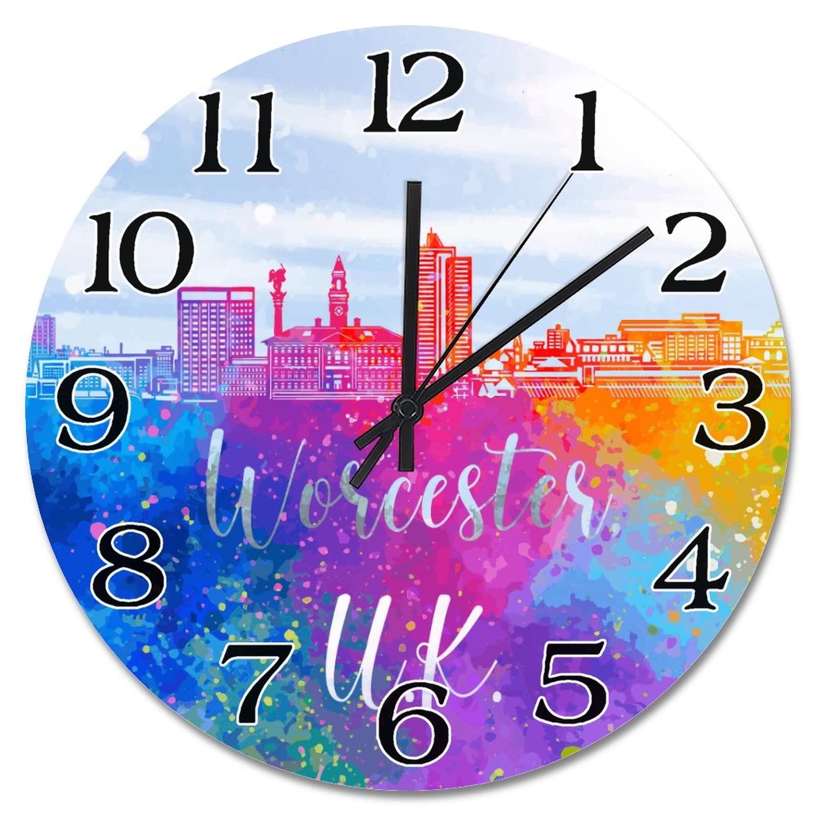 Horloge moderne Royaume-Uni décoration murale haut de gamme