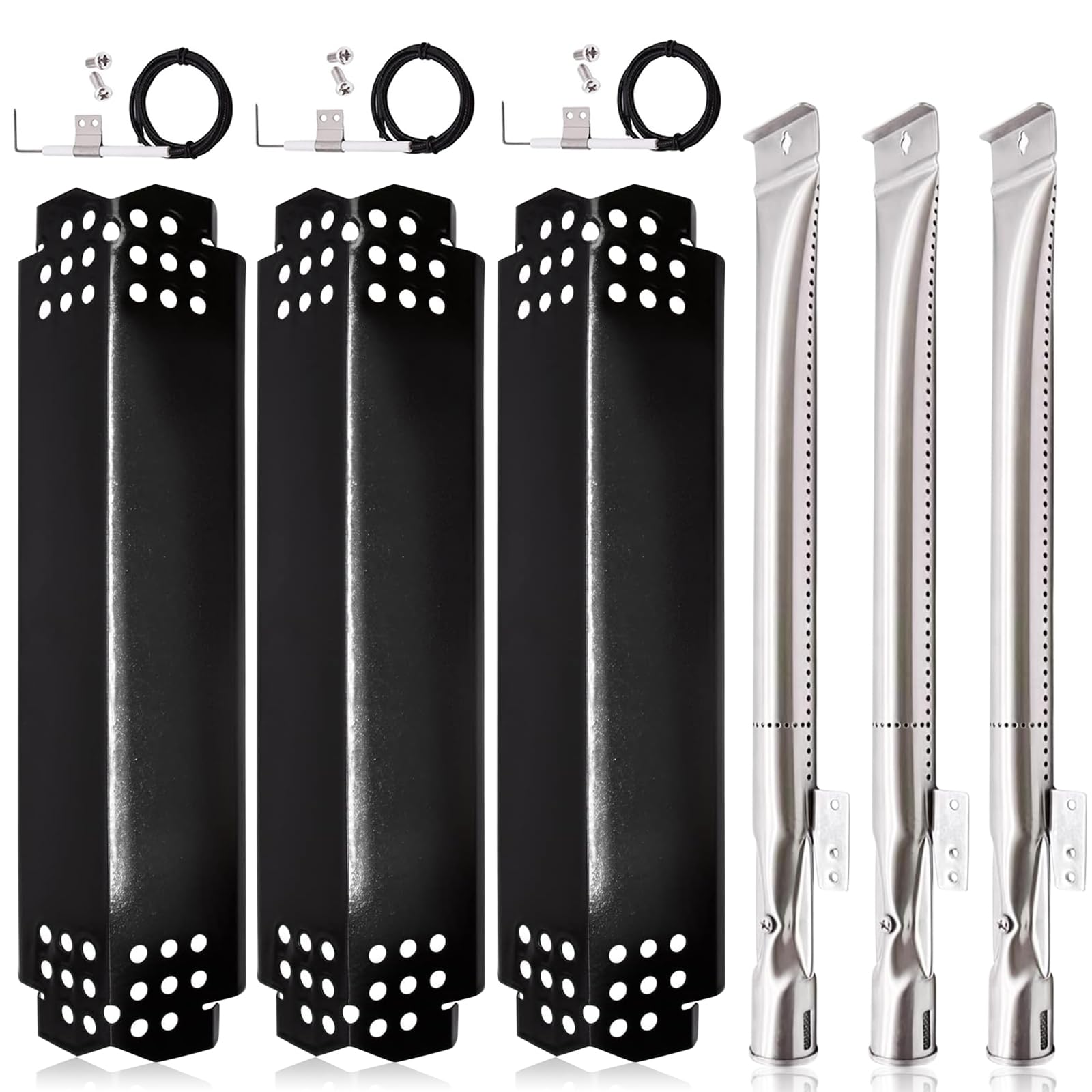 Ersatz-Brenner & Heizplatten Für Nexgrill 720-0864M/720-0864 – Edelstahl, 2 Brenner-Set