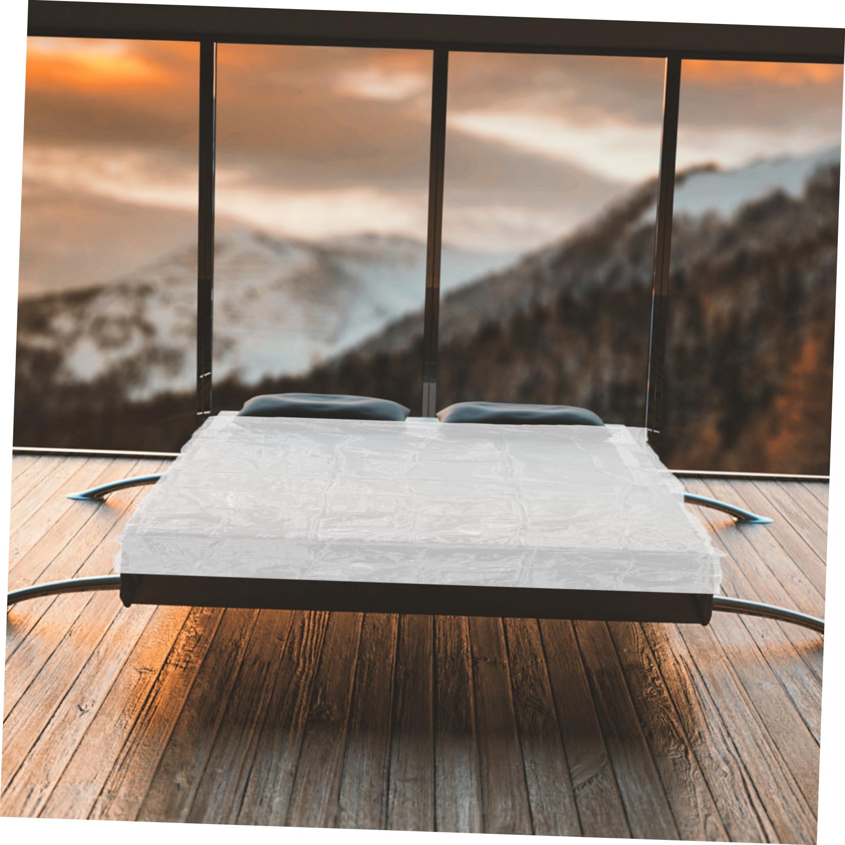 Ciieeo Zipper Mattress Cover Storage Bag for Moving and Packing Transparent Protective Mattress Cover for Mattresses up to Height Reusable and