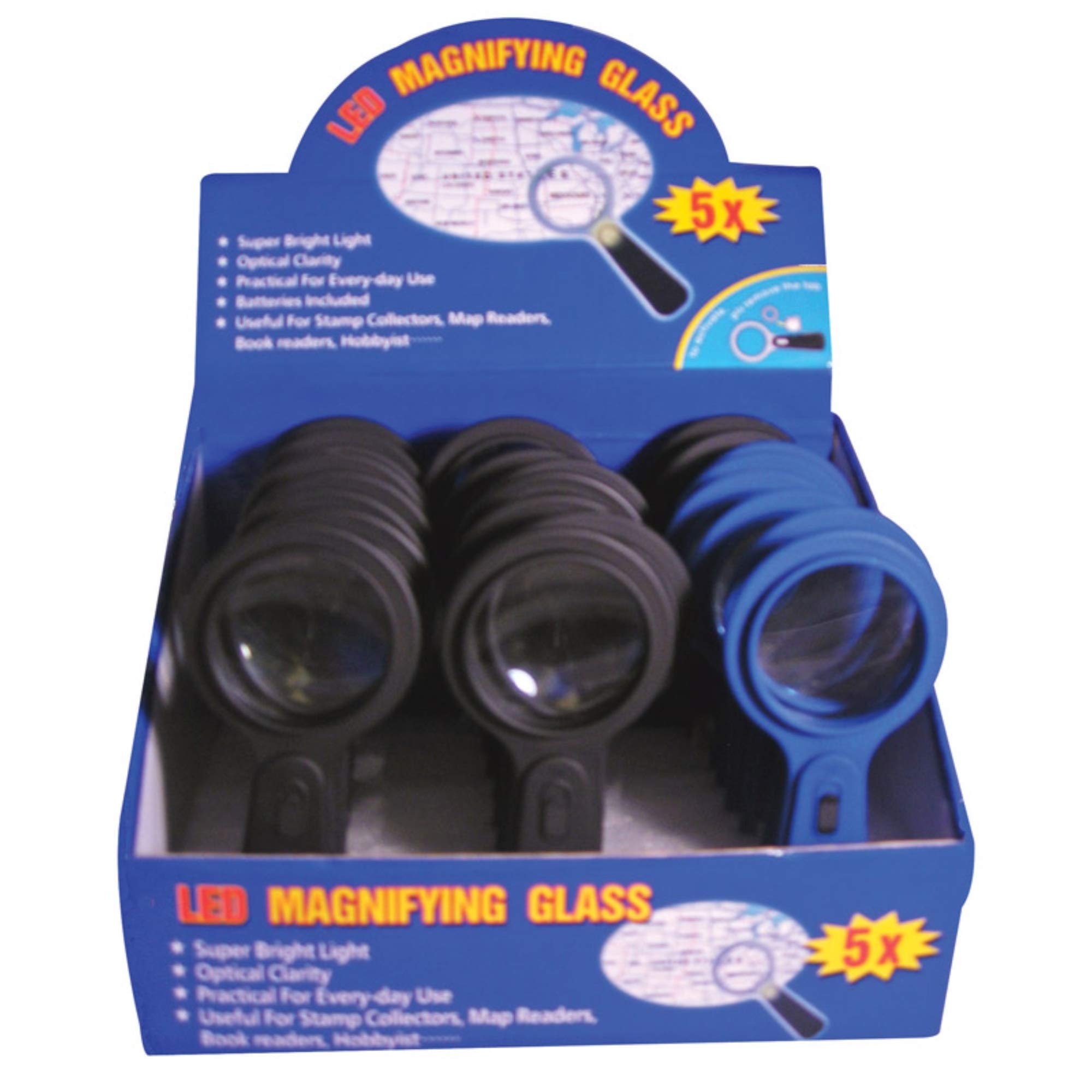 Amazon.com: DIAMOND VISIONS Led Magnifying Glass Glass 