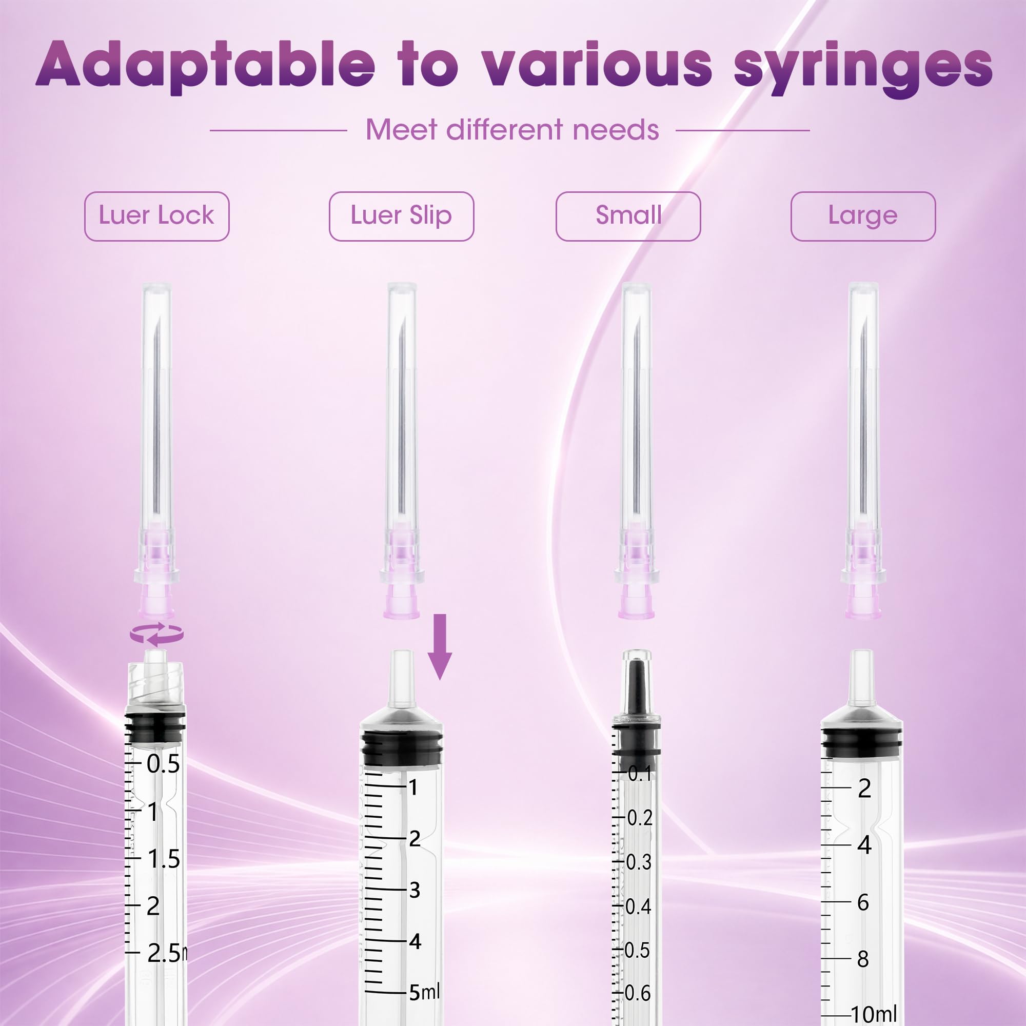 Sterile Lab Needles - 100 Pack 18 Gauge -4 Sterile Lab Needles - 100 Pack 18 Gauge -4