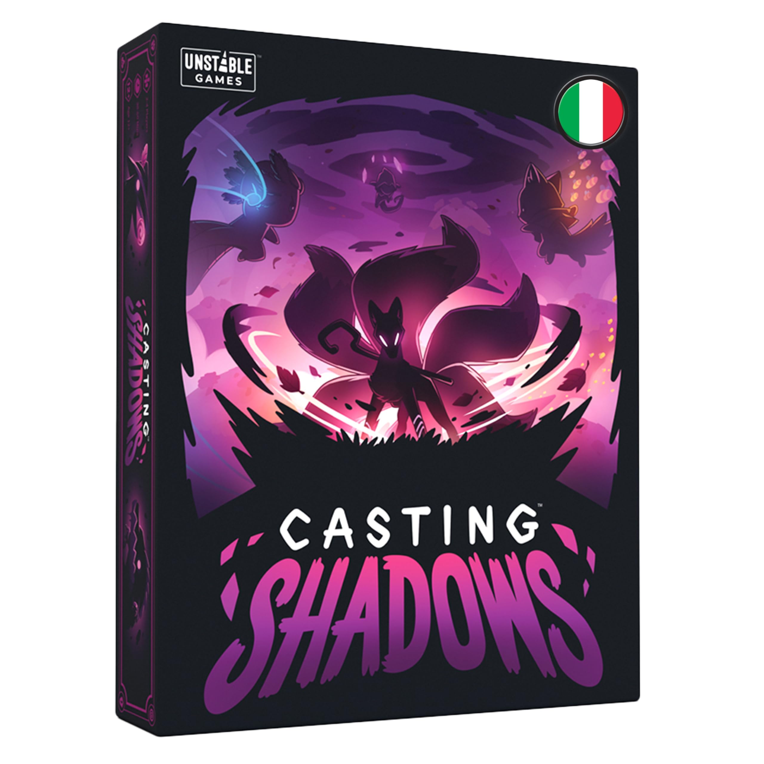 Asmodee: Casting Shadows Board Game, 2-4 Players, 12+ Years, Italian Edition