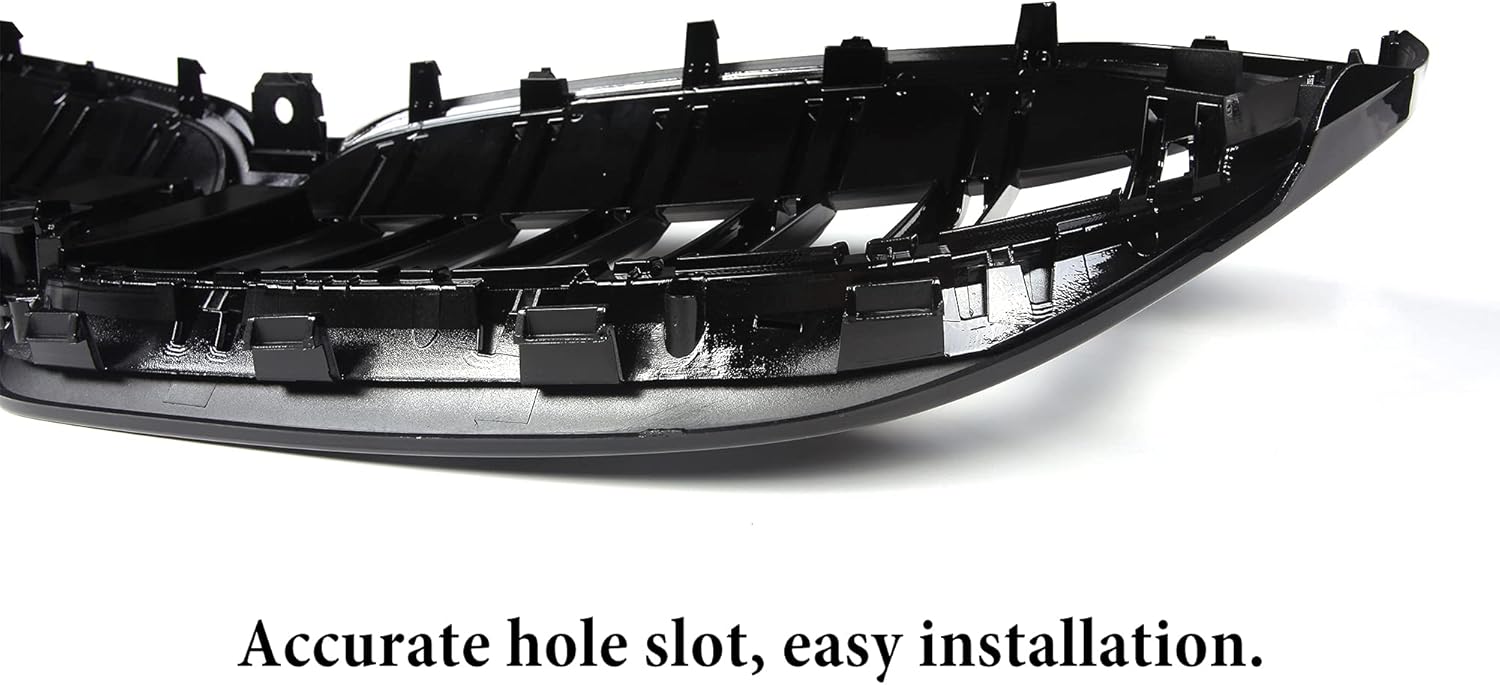 Front Grill/Grilles Kidney Grill Replacement for BMW 3 Series G20 2019-2022 (Gloss Black) - Image 5