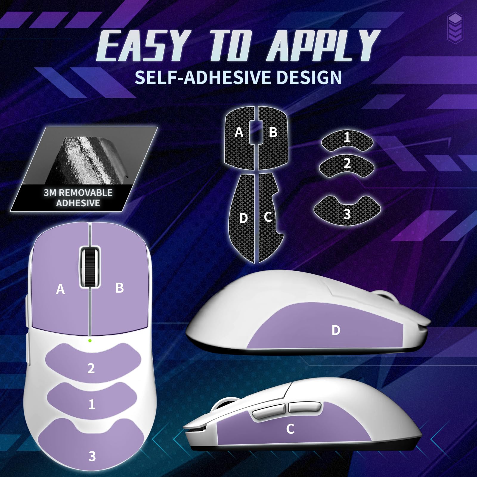 Amazon | TALONGAMES マウスグリップ テープ Ninjutso Sora 用 極薄