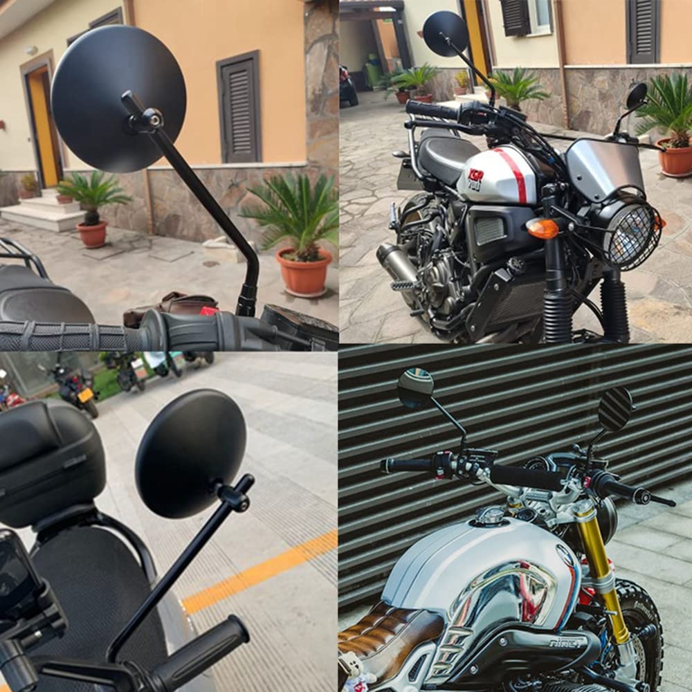 みら様 専用ページ Amazon | LK13-1 バイク用ミラー アルミ スクエアミラー 8mm